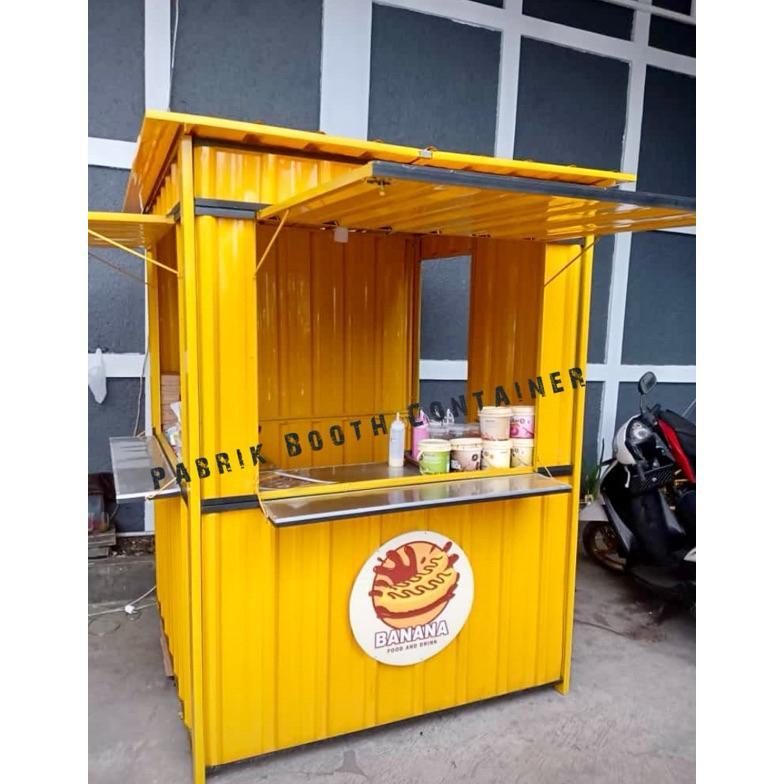 Booth Container Jualan Franchise MURAH PROMO TERLARIS