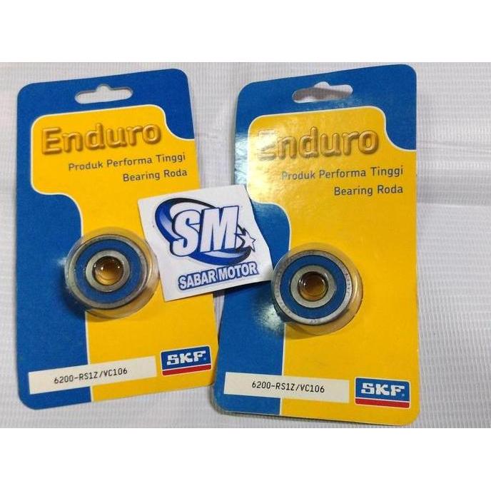 Bearing SKF ENDURO 6200 RS1Z - bearing skf 6200rs
