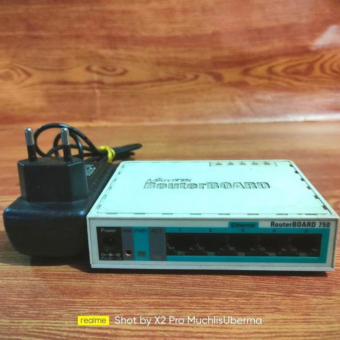 Ready Mikrotik rb750 Router Board RB 750