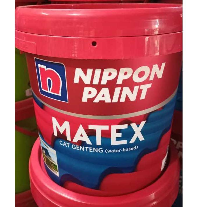 CAT GENTENG MATEX NIPPON PAINT BERBAGAI WARNA (PAIL)