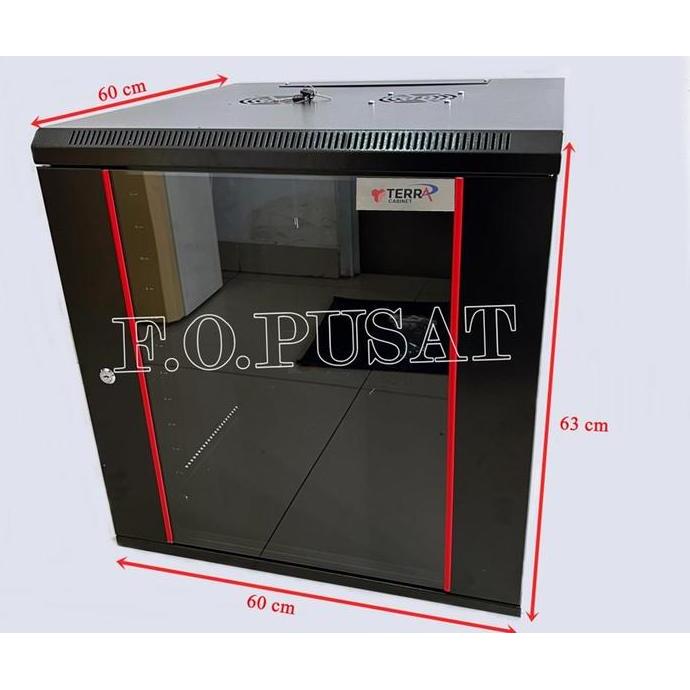 Ready Rak server 12U Depth 600mm TERRA / Rak server / Wallmount rack 12U TERRA
