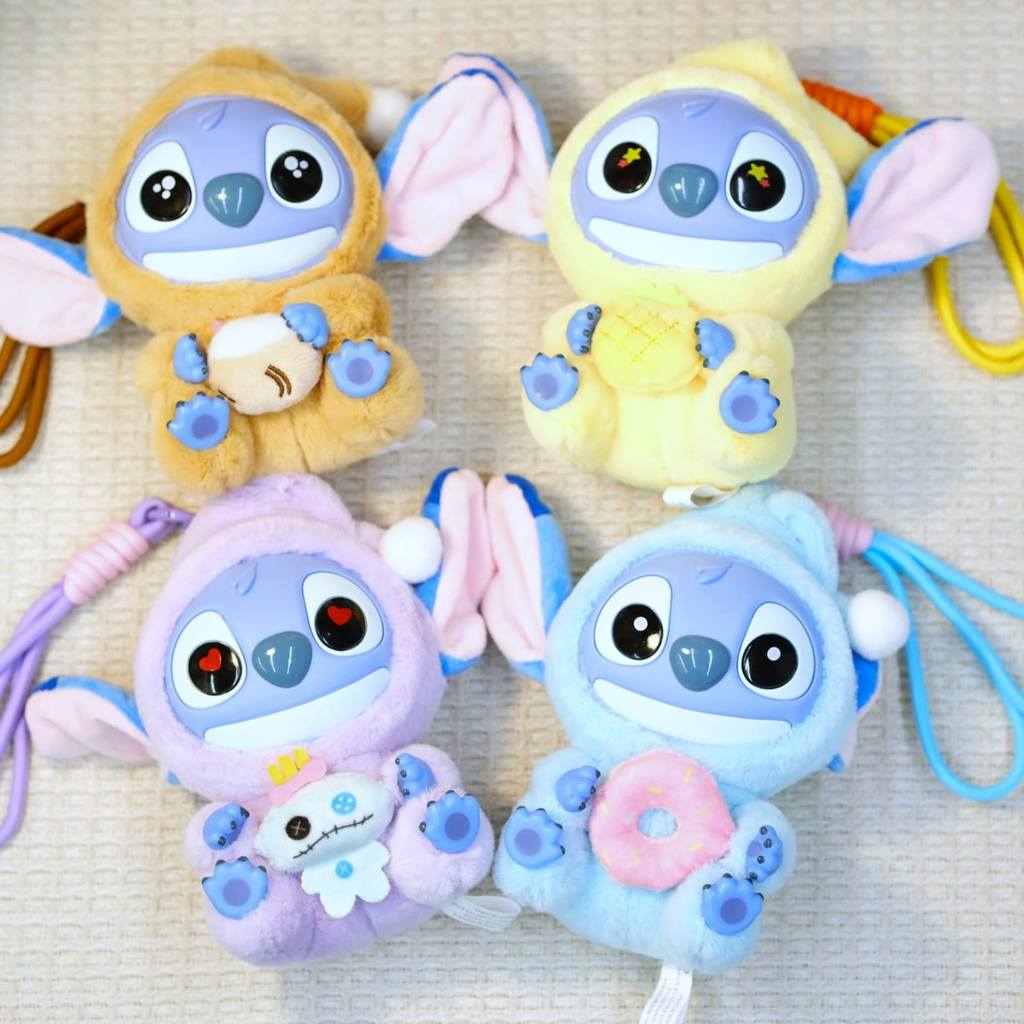 STITCH PLUSH BAG CHARM VINYL GANCI STITCH
