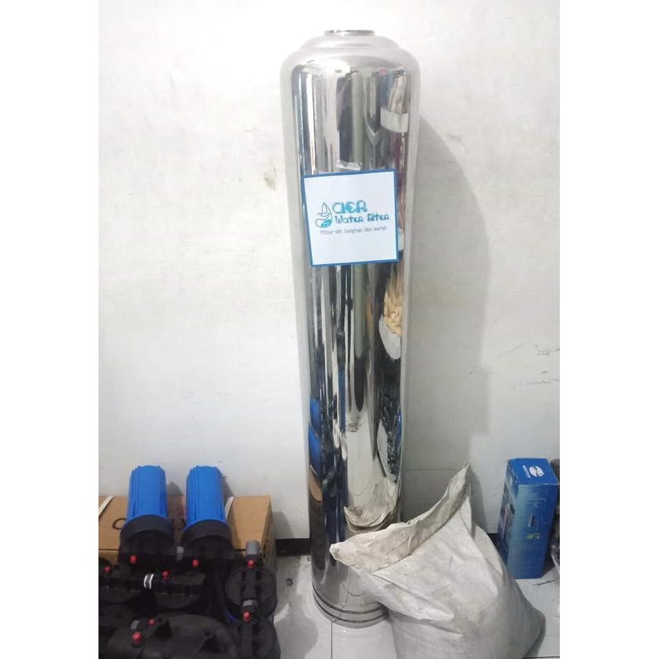 TERBARU - Filter Air Pam / Filter air PDAM tabung Stainless steel