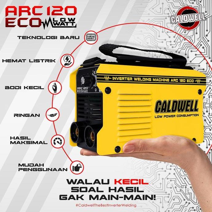 Mesin Las Travo Las Caldwell ARC 120 ECO 450W Low Watt