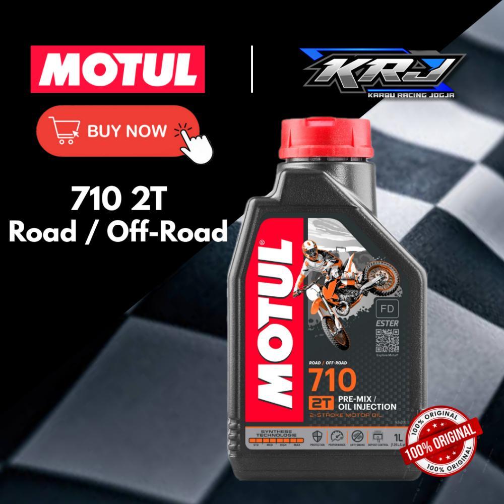 Motul 710 2T Oli Samping Full Synthetic Mesin 2 Tak 1L 100% ORIGINAL