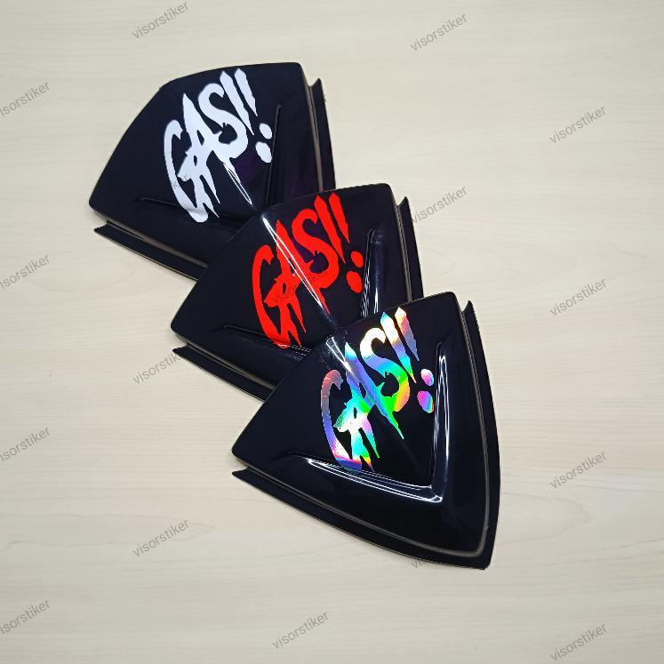 SOLVESSA VISOR BEAT KARBU BEAT OLD MIO SPORTY MIO SOUL KARBU MIO M3 STIKER LOGO WINDSHIELD HONDA BEA