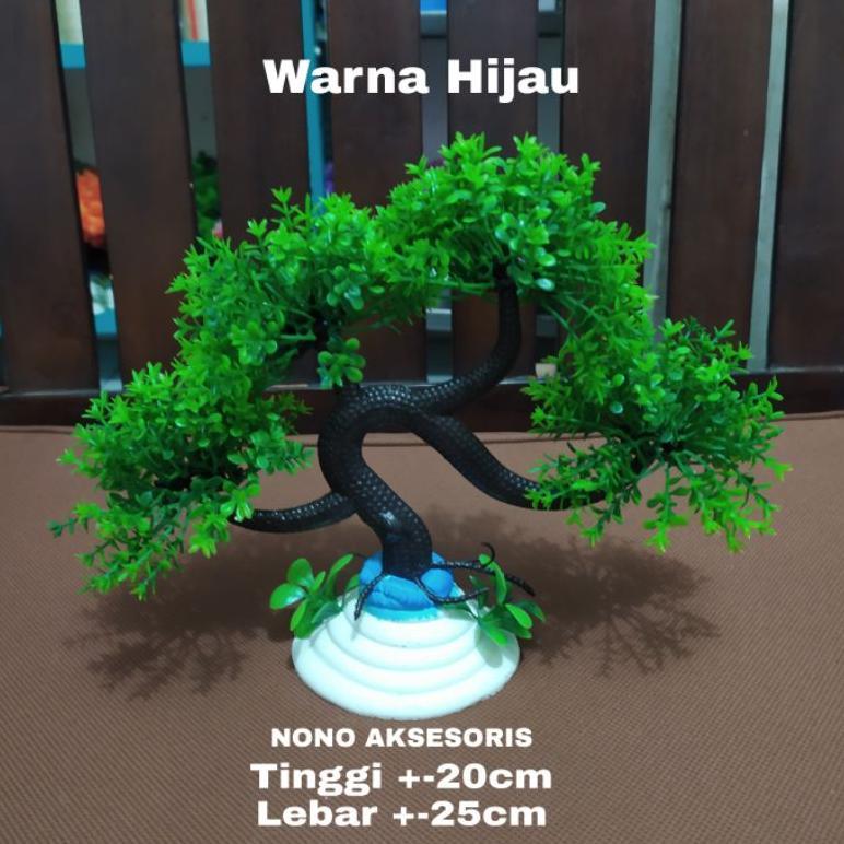 Tanaman Plastik Hiasan Aquarium Akuarium Aquascape Bonsai