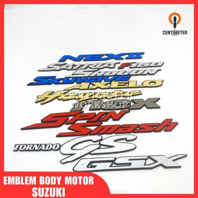 TERBARU Emblem Body Motor  SUZUKI