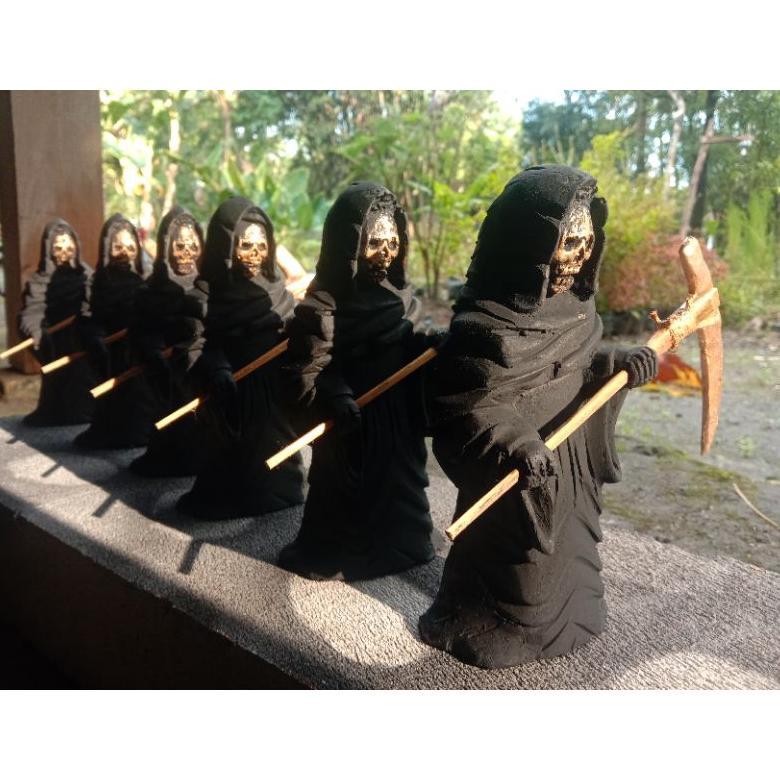 ornamen malaikat maut hiasan aquarium /ruangan