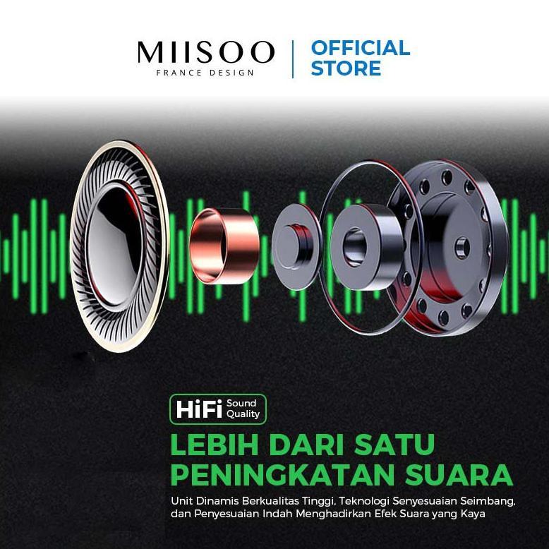Miisoo Earphone Pro Macaron Tws Earphone Izin Postel True Wireless Stereo Bluetooth Hifi