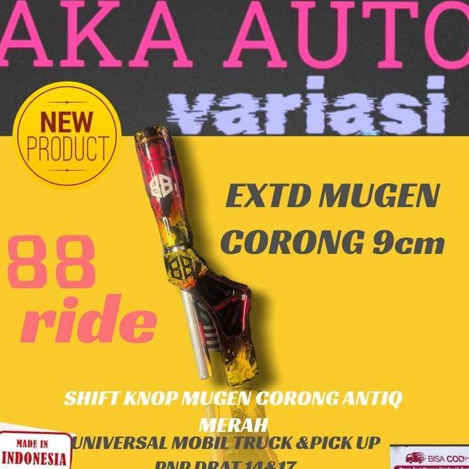 STICK PERSENELING/ SHIFT KNOP PERSENELING MUGEN RACING /TUAS PERSENELING MUGEN RACING/SHIFT TUAS PER