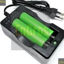2Slot Charger Baterai 18650 2 Slot Charger Batere 18650 - Desktop Charger Universal 2Slot Baterai Se