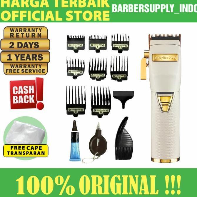 BABYLISS PRO CLIPPER FX WHITE ORI / MESIN ALAT CUKUR RAMBUT ORIGINAL
