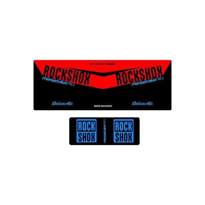 STICKER/DECAL REARSHOCK ROCKSHOX MONARCH PLUS