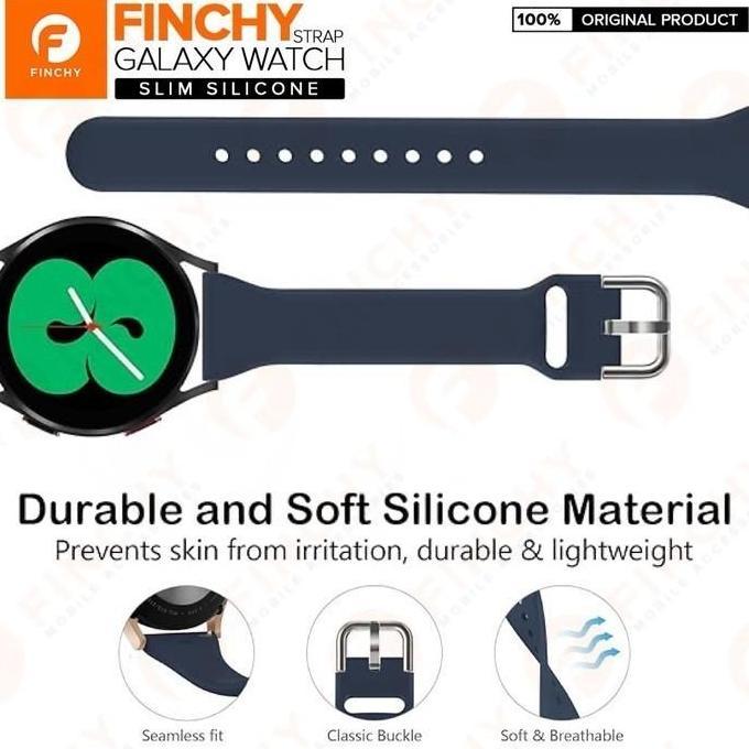 Finchy slim Silicone Strap Fossil Q control Gen 3 Replacement Wristban
