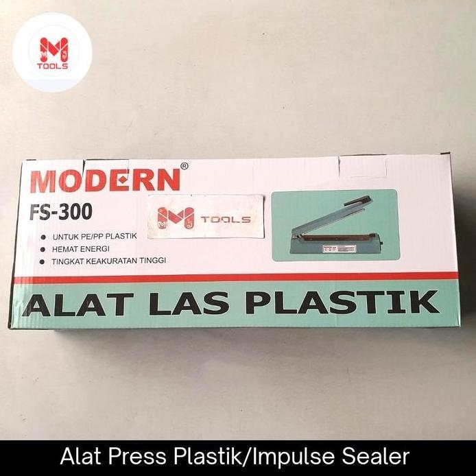 Alat Press Plastik 30 CM MODERN - Impulse Sealer MODERN - Mesin Press Plastik - Alat Las Plastik