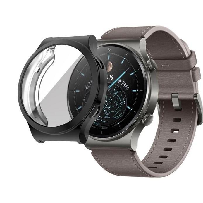 BUMPER SOFT CASE CASING FULL COVER SCREEN HUAWEI WATCH GT 2 PRO