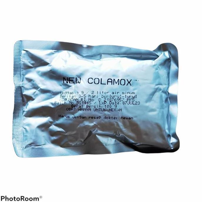 Obat Hewan Ternak New Colamox Sanbe