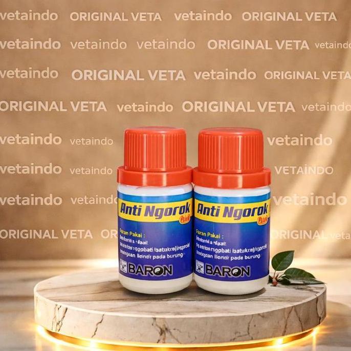 ANTI NGOROK PLUS BARON OBATI GANGGUAN PERNAPASAN BURUNG MERPATI BATUK NGOROK PILEK
