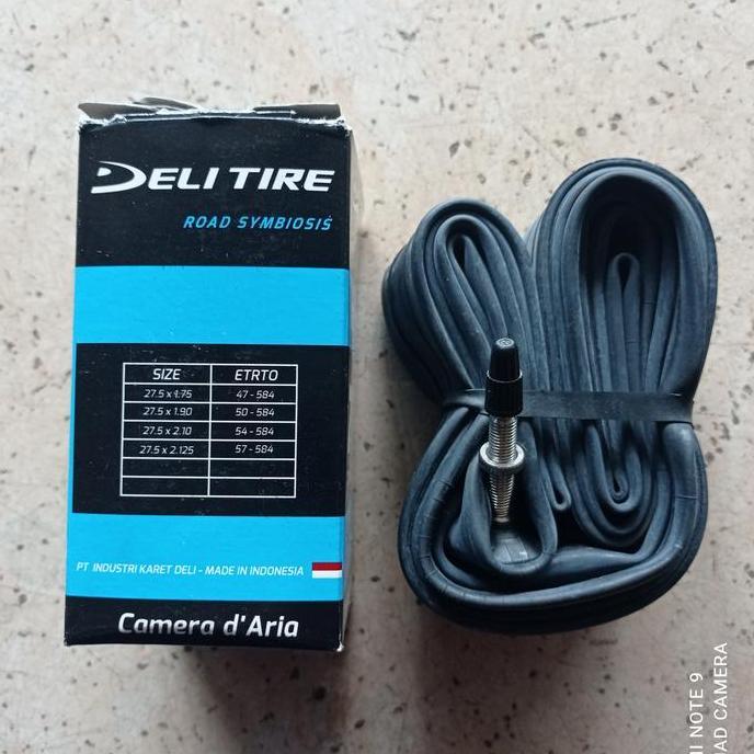 ban dalam sepeda 27.5 x 1.75 1.95 2.10 2.125 27.5x1.75 deli tire swallow presta fv 36mm pentil kecil