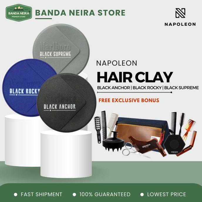 NAPOLEON Marlboro Black Supreme / Anchor / Rocky Hair Clay