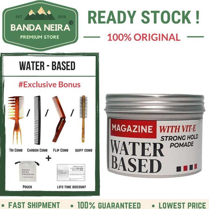 TRAUMFOLG Magazine Waterbased Water Based Pomade