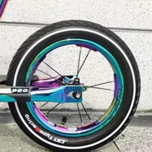 Xpush Wheelset 12 Inch Pushbike Balance bike Velg Electroplating Sepeda Anak Push bike