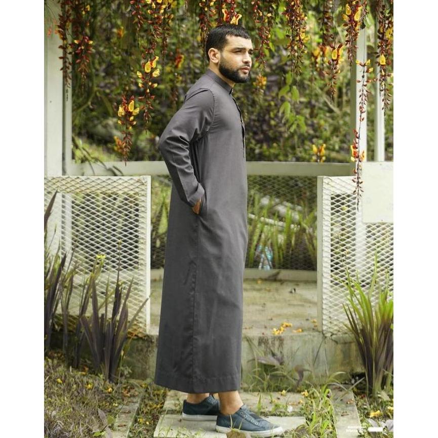 SAMASE Jubba Jubah CasuaL U093 Baju Gamis Pakaian Sholat Muslim Pria