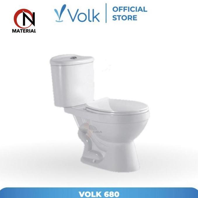 KLOSET DUDUK VOLK 660 / PUTIH