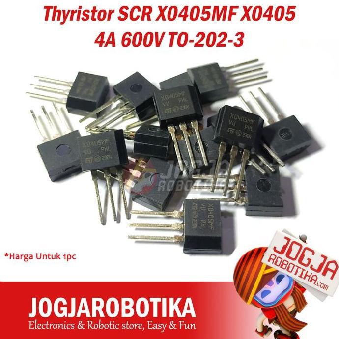 CORELA Thyristor SCR X0405MF X0405 4A 600V TO-202-3