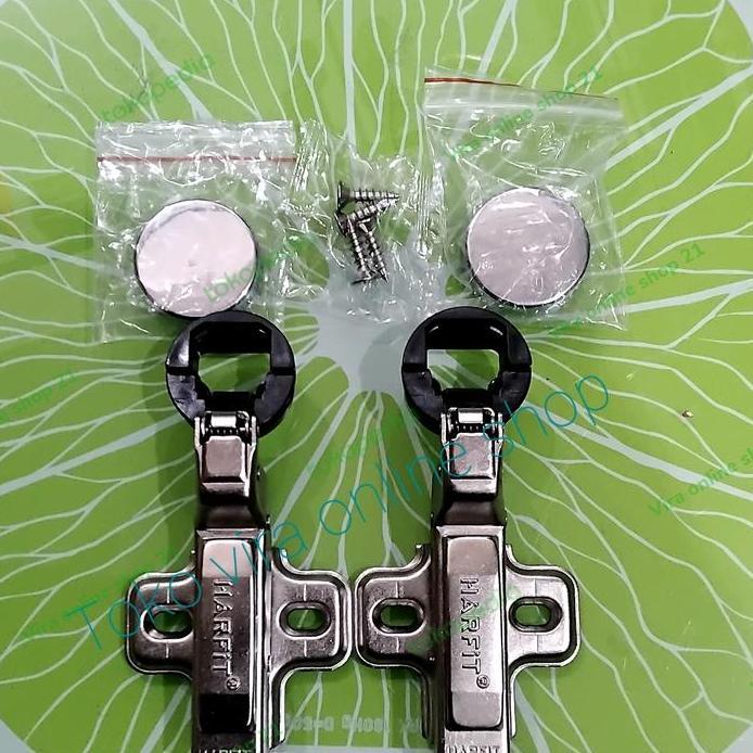 Engsel sendok kaca full bengkok SG-26mm harfit