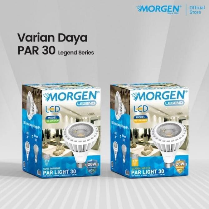 MORGEN LAMPU LED PAR30 PAR-30 - KUNING WW 3000K