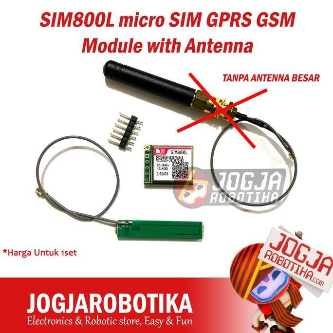 NARBU SIM800L micro SIM GPRS GSM Module with Antenna