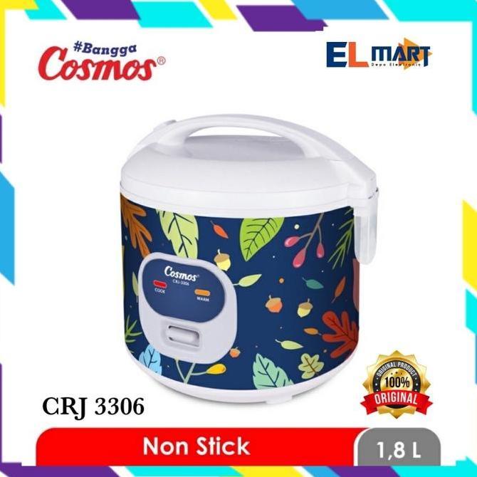 XARIELTA Magic Com Cosmos Rice cooker 1,8 Liter CRJ 3306 - CRJ3306 1.8L Ori