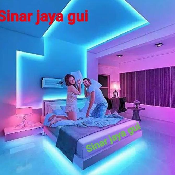 Lampu Neon LED Selang Flexible Sign Strip Fleksibel BLUE ICE 10 Meter