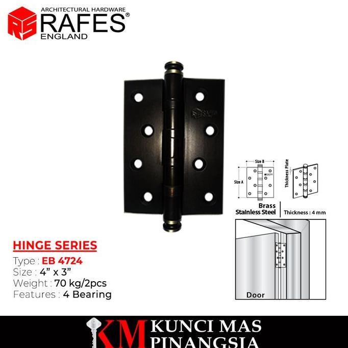 Engsel Pintu / Hinge / 4724 / RAFES ORIGINAL