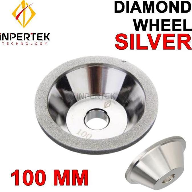 HERBONE Batu Gerinda 4 Inch Mangkok Diamond Grinding Wheel 100mm Asah Carbide