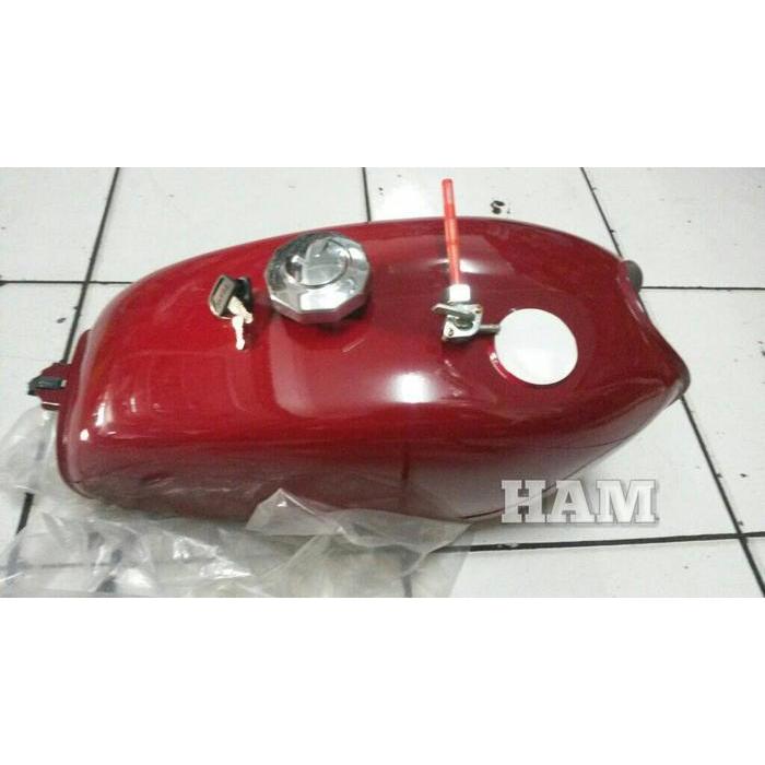 Tangki Cb + Kran + Tutup Tangki Cb 125 Atau Cb 100 Original Dan Terpercaya