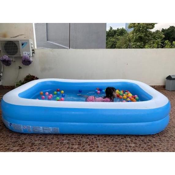Kolam Renang Anak Polos Besar 54006 - KOLAM BESAR 262CM