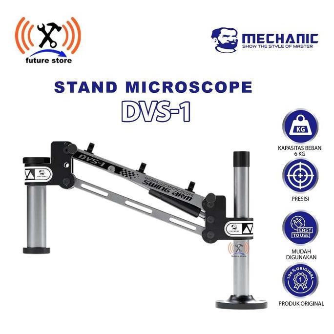 MECHANIC DVS-1 MICROSCOPE STAND DUDUKAN MIKROSKOP ORIGINAL - STAND MICROSCOPE MECHANIC DVS-1 KOKOH U