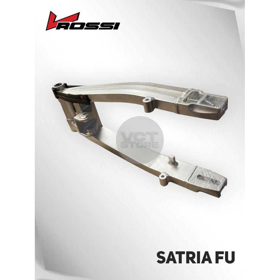 Vrossi Swing Arm Untuk Satria Fu, Rx King & Drag Star - Silver Blast/Kulit Jeruk, Black Dof Original