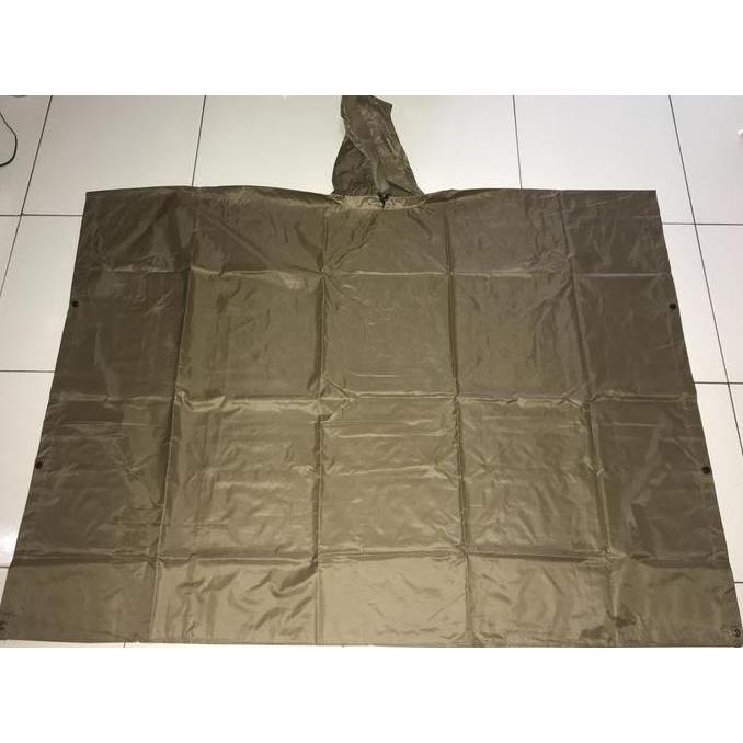 NEW PONCO COKLAT / JAS HUJAN PONCO COKLAT POLRI ORI