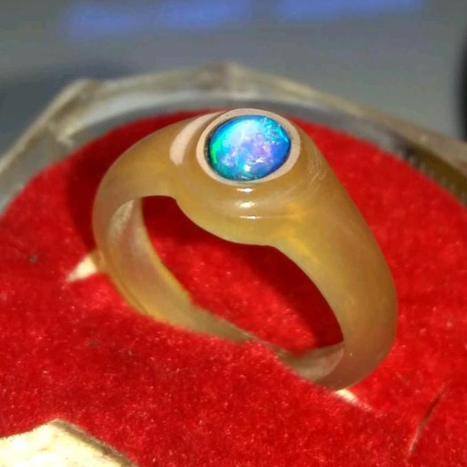 Kalimaya Banten Jarong Sakti Super Untuk Desain Wanita Ring Tanduk kerbau bule