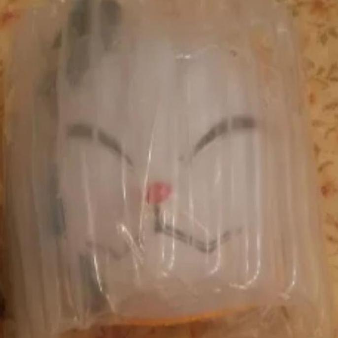 Ready To Ship Topeng Demon Slayer Cosplay Anime Rubah Jepang Led Lampu Menyala Demon Slayer Mask Kon