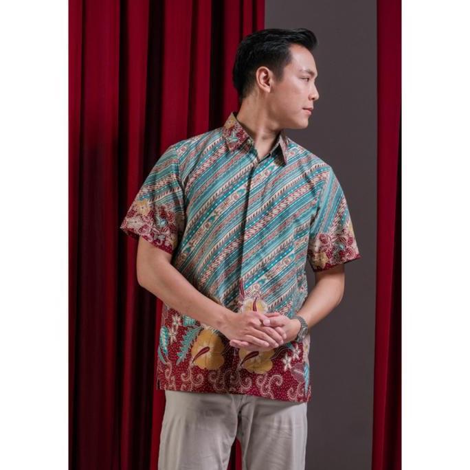 Kichi Batik Kemeja Batik Pria Laksana