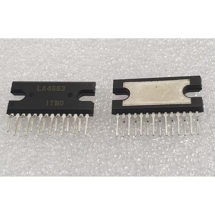 Ready IC LA4663 Original BTL 2-channel power amplifier IC