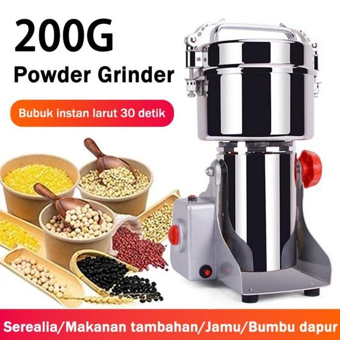 MESIN PENEPUNG LISTRIK POWDER GRINDER GILING BUMBU KERING PENGGILING BUMBU GILING TEPUNG BUBUK