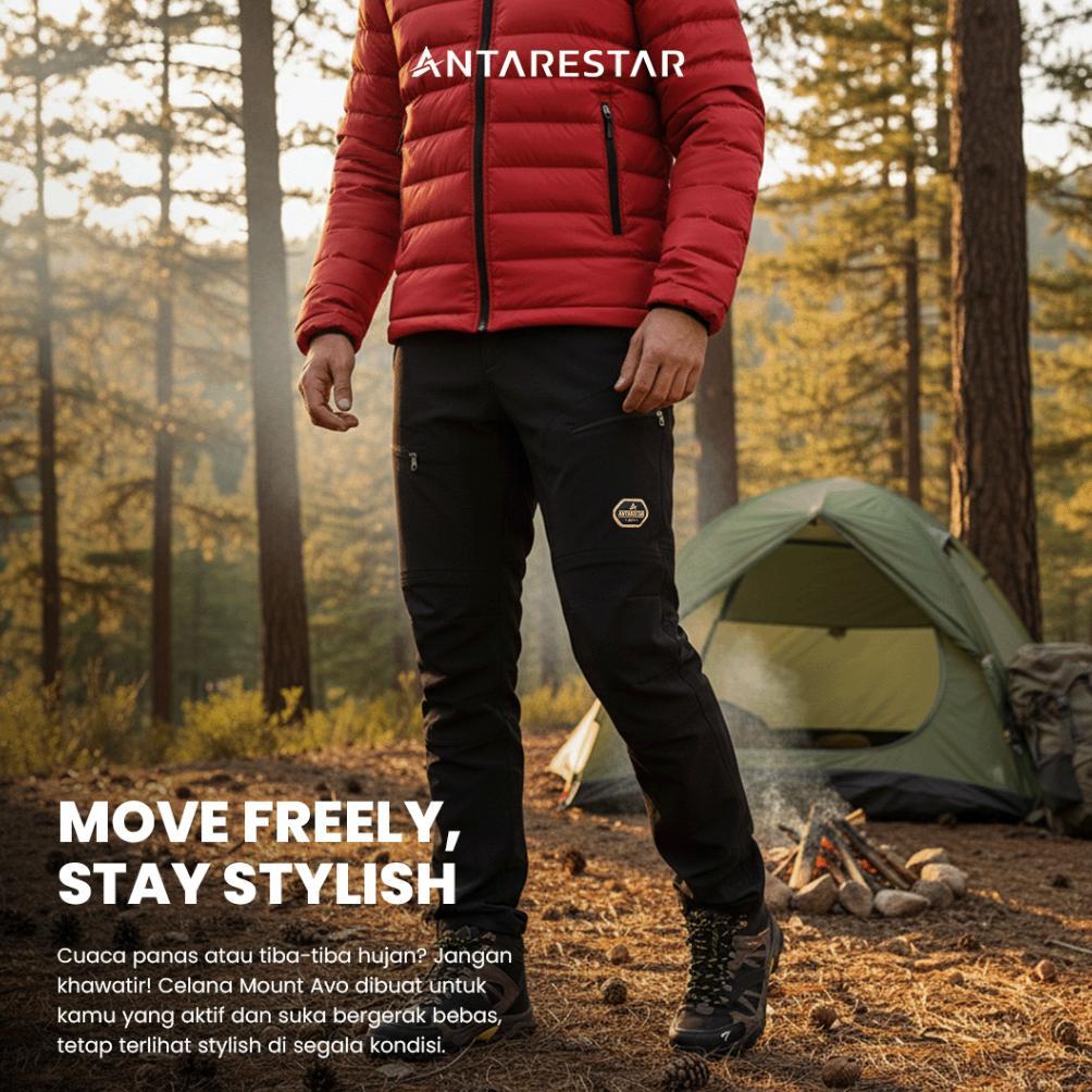 PAKET HEMAT ANTARESTAR Official - Celana Panjang Gunung Outdoor Celana Hiking Mount Avo Celana Gunun