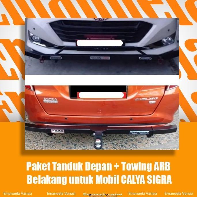 Paket Tanduk Depan + Towing ARB Belakang untuk Mobil CALYA SIGRA