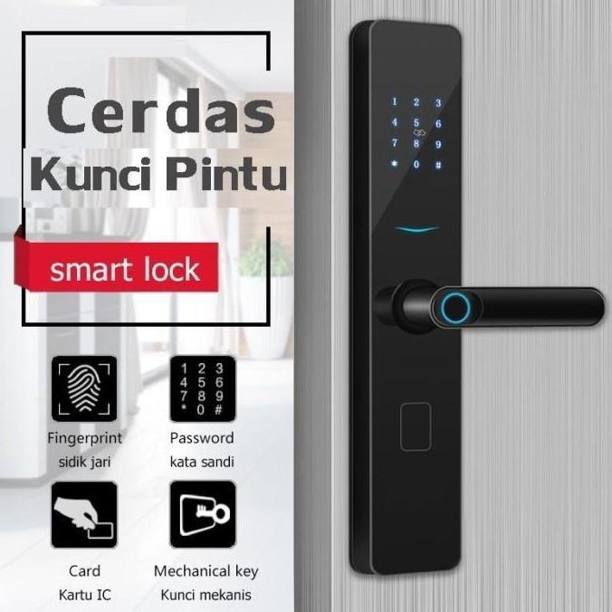 Kunci Pintu Sidik Jari / Smart Kunci Pintu / Smart Kunci Pasword